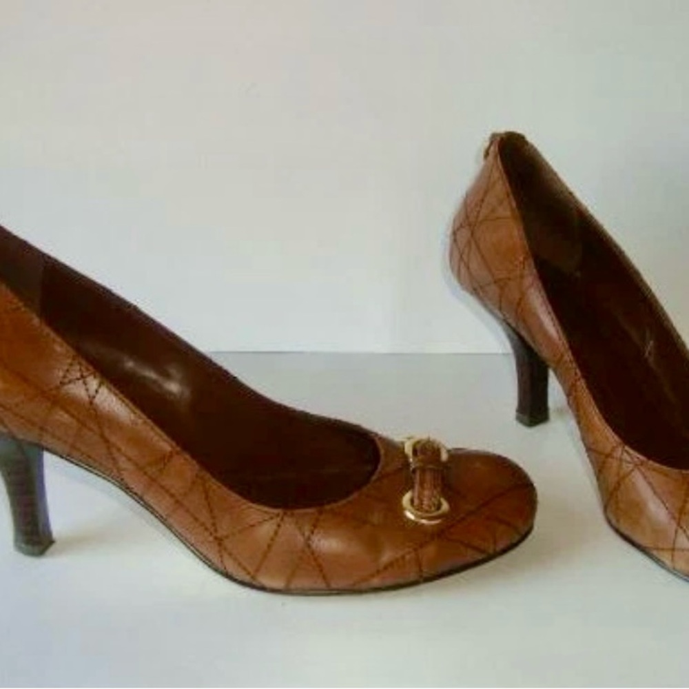 Adorable Franco Sarto Sizzle Brown size 8.5 M Heel Shoes